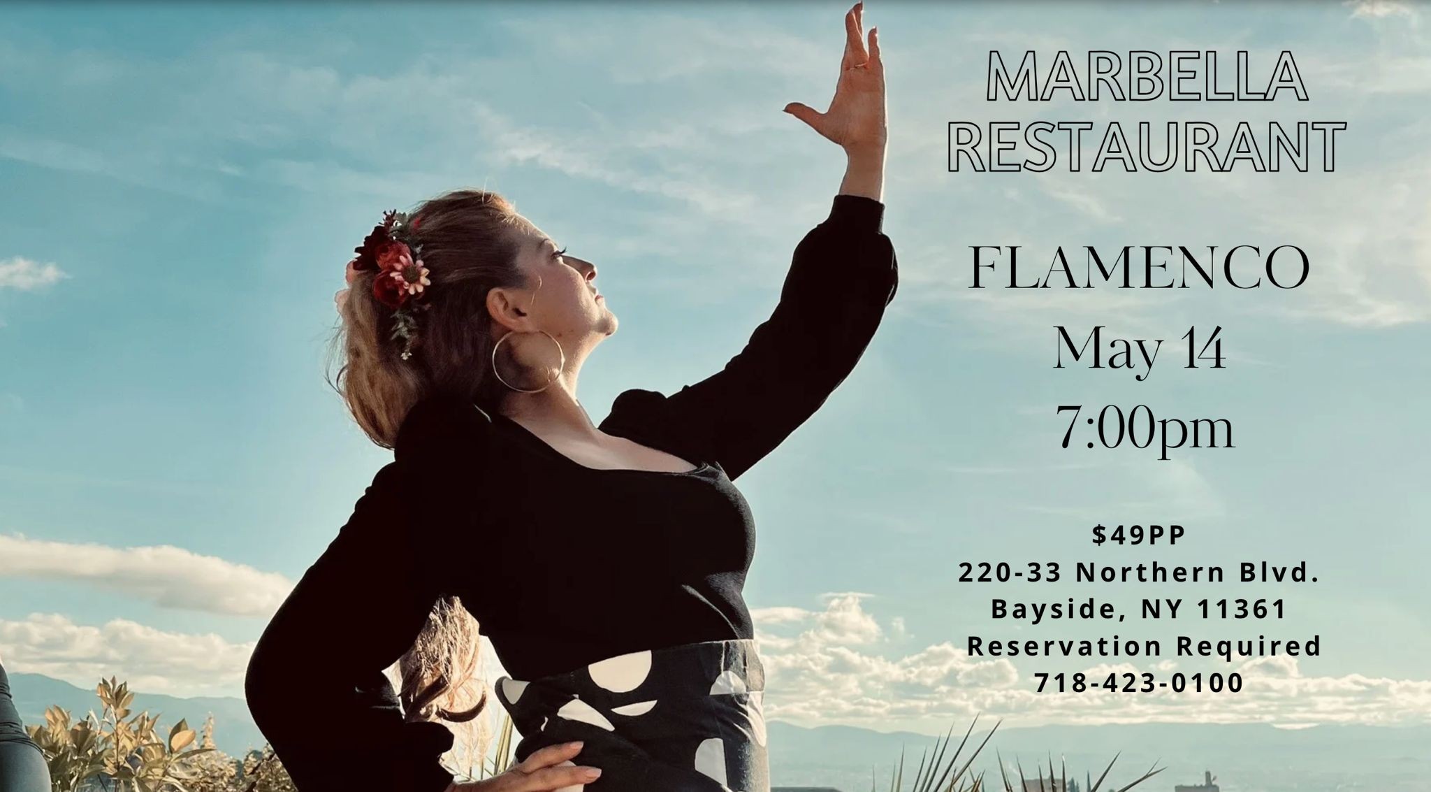 Monthly Flamenco 4 Course Dinner & Show $49++